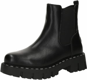 TOM TAILOR Členkové čižmy  čierna