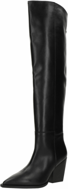 AllSaints Čižmy nad koleno 'REINA'  čierna