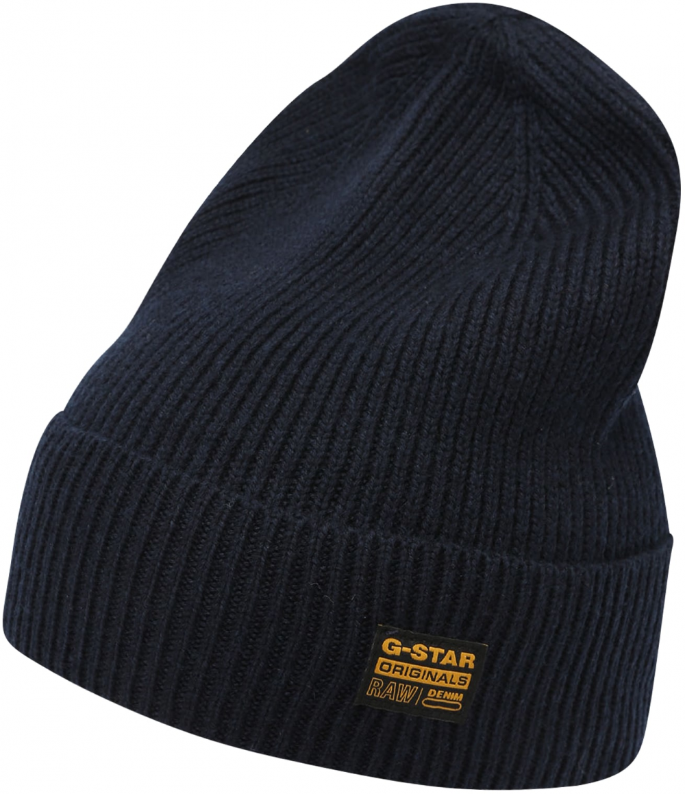 G-STAR Čiapky 'Geffo'  tmavomodrá / tmavožltá / čierna