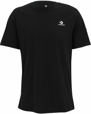 CONVERSE Tričko  čierna / biela