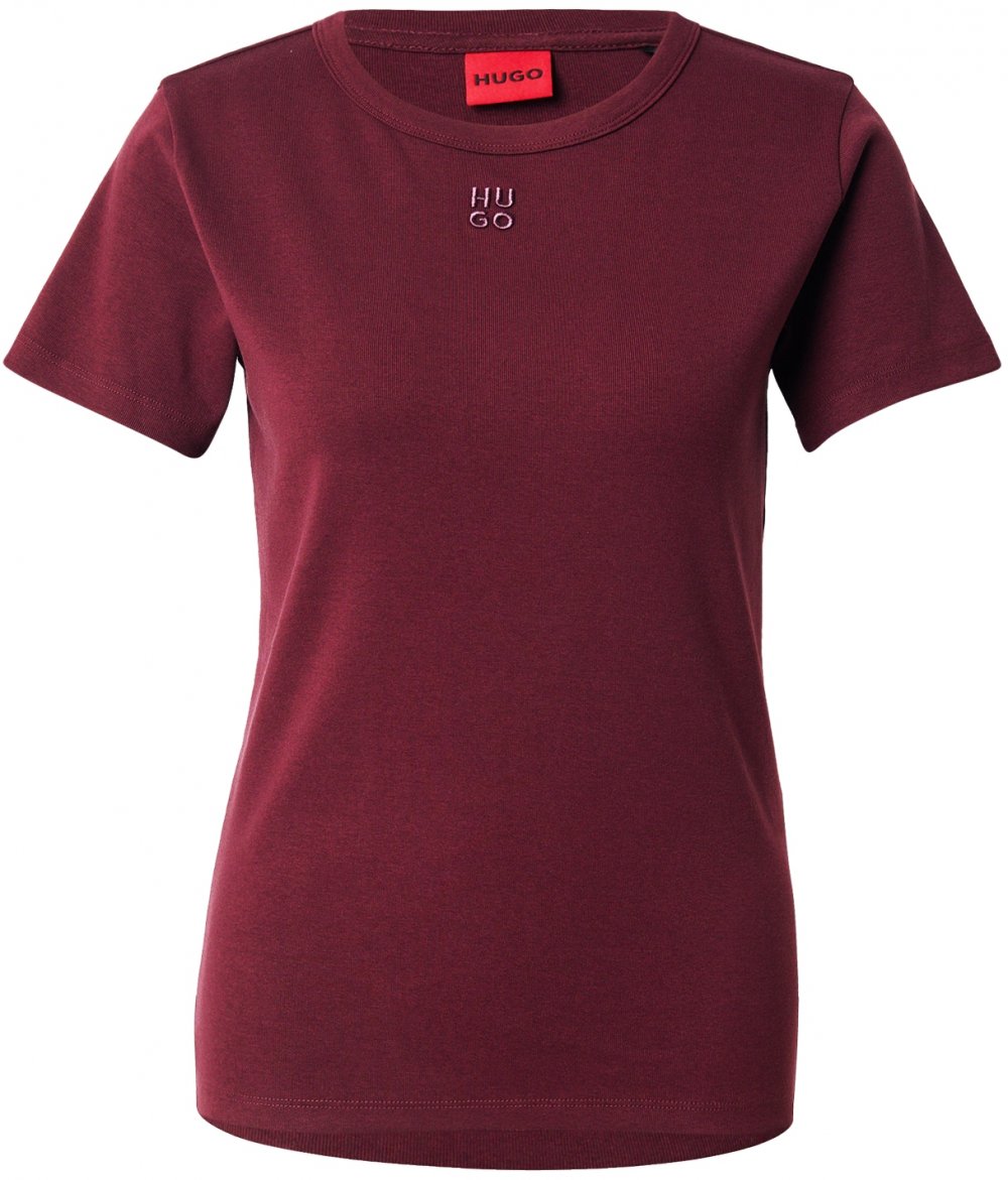HUGO Tričko 'Deloris'  cyklaménová