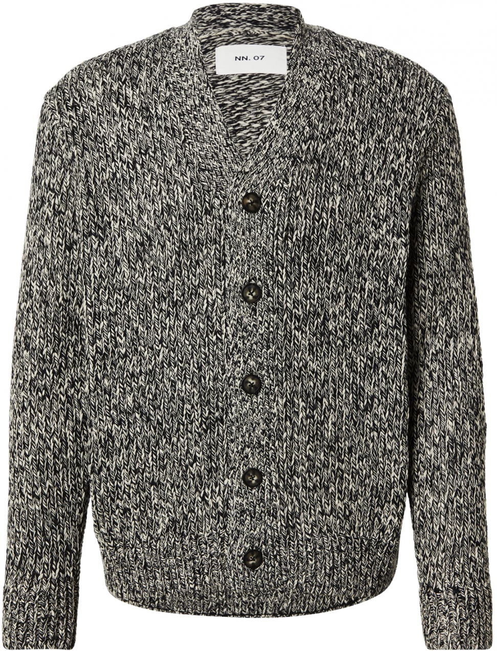 NN07 Kardigán 'Mika'  čierna / biela