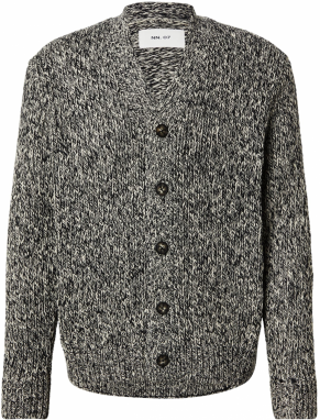 NN07 Kardigán 'Mika'  čierna / biela