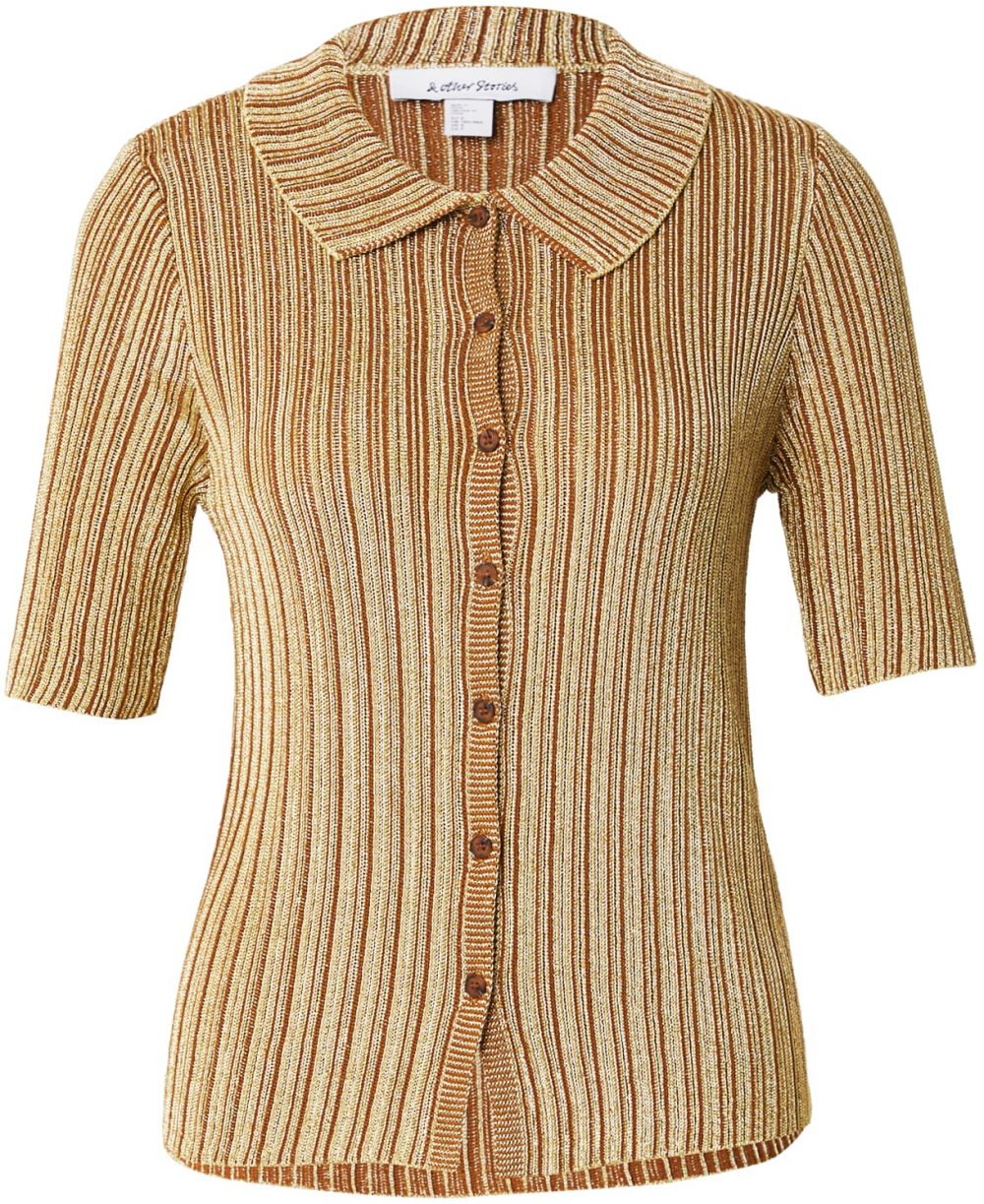 & Other Stories Kardigán  béžová / koňaková