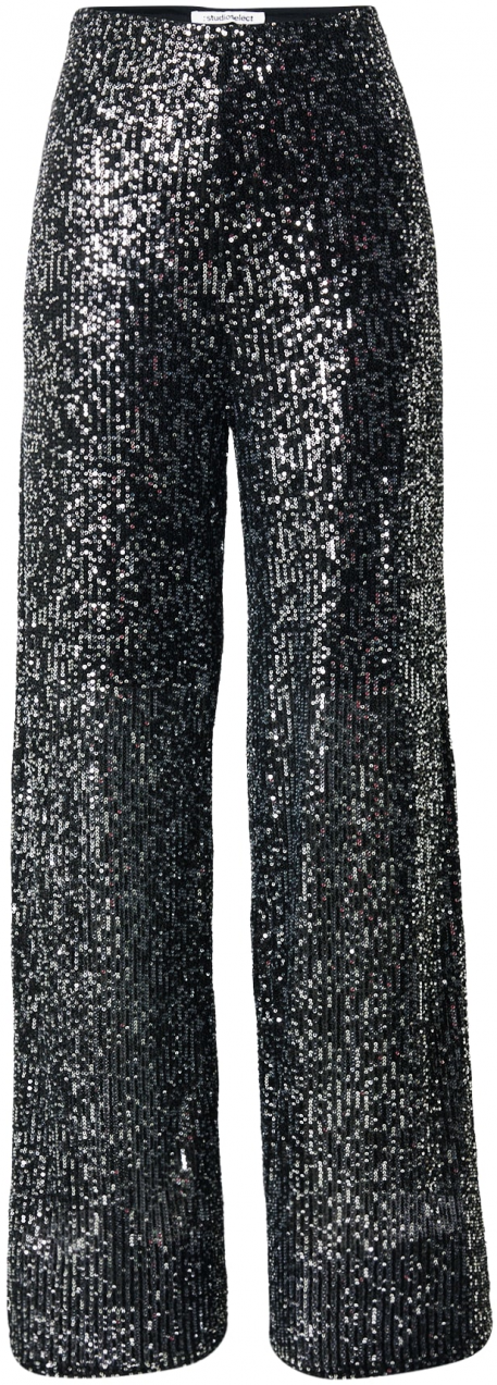 studioselect Nohavice 'Paloma'  čierna / strieborná