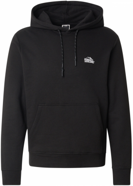 JACK & JONES Mikina 'JCOFLARE'  čierna / biela