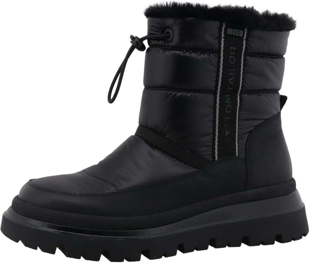 TOM TAILOR Snehule  čierna