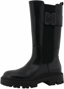 TOM TAILOR Čižmy  čierna