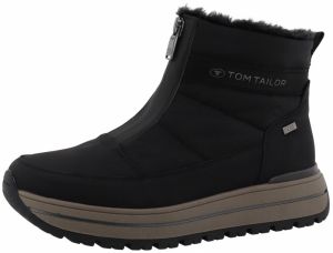 TOM TAILOR Členkové čižmy  čierna