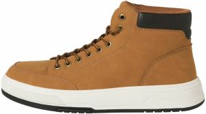 JACK & JONES Šnurovacie čižmy 'JFWEDMUND'  medová / čierna