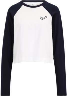 Gap Tall Tričko  námornícka modrá / biela