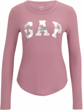 Gap Petite Tričko  svetlofialová / strieborná