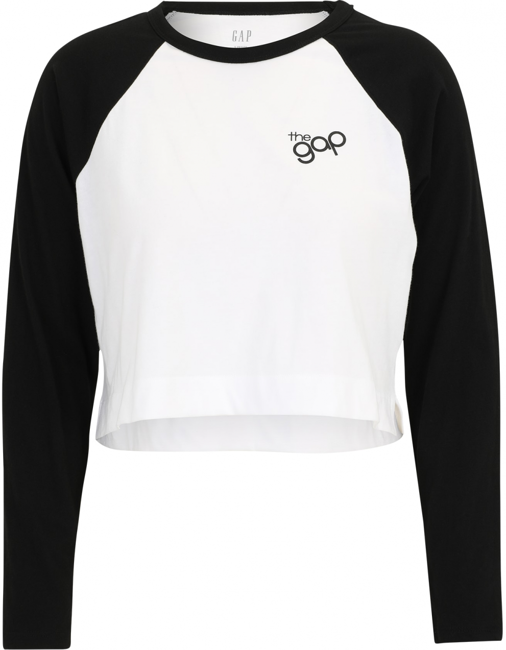 Gap Petite Tričko  čierna / biela