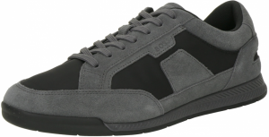 BOSS Nízke tenisky 'Nitan'  sivá / čierna