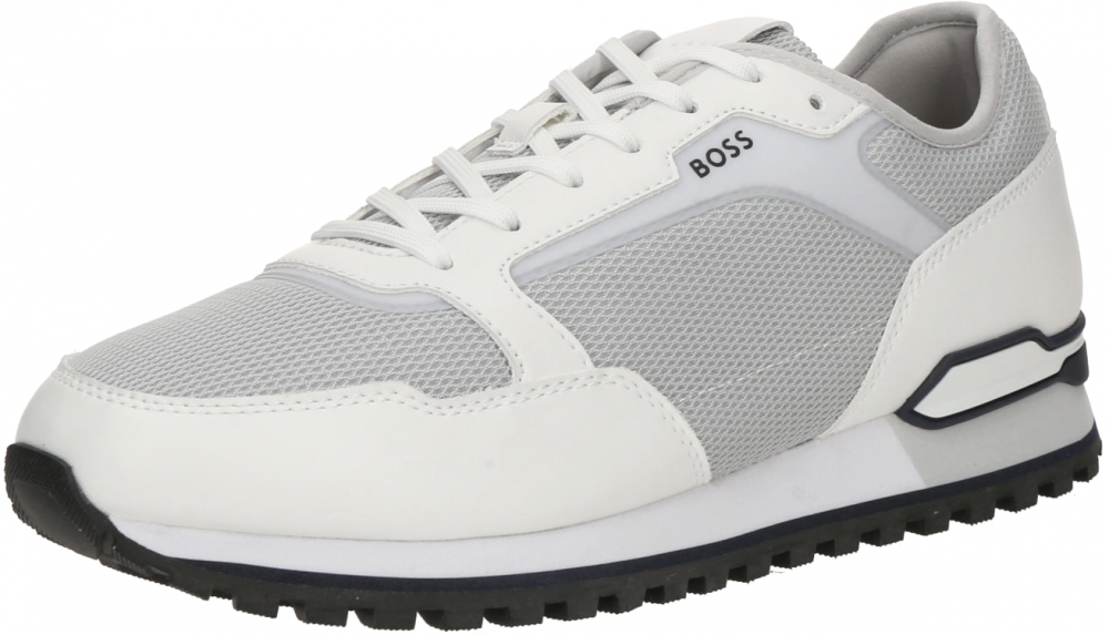 BOSS Nízke tenisky 'Parkour-L'  nebielená / svetlosivá / čierna