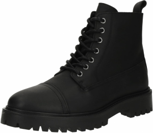 ABOUT YOU Šnurovacie čižmy 'Miran'  čierna