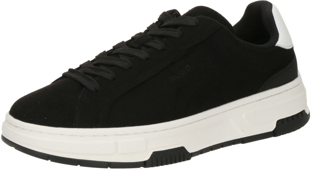 HUGO Nízke tenisky 'Yarrow'  antracitová / biela