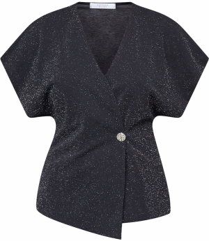 SISTERS POINT Blúzka 'GEVELA-VE3'  čierna