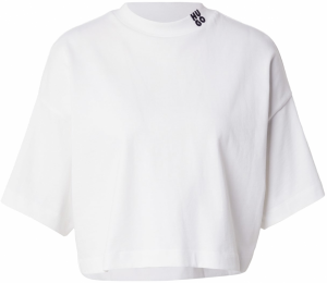 HUGO Tričko 'Damelody'  biela