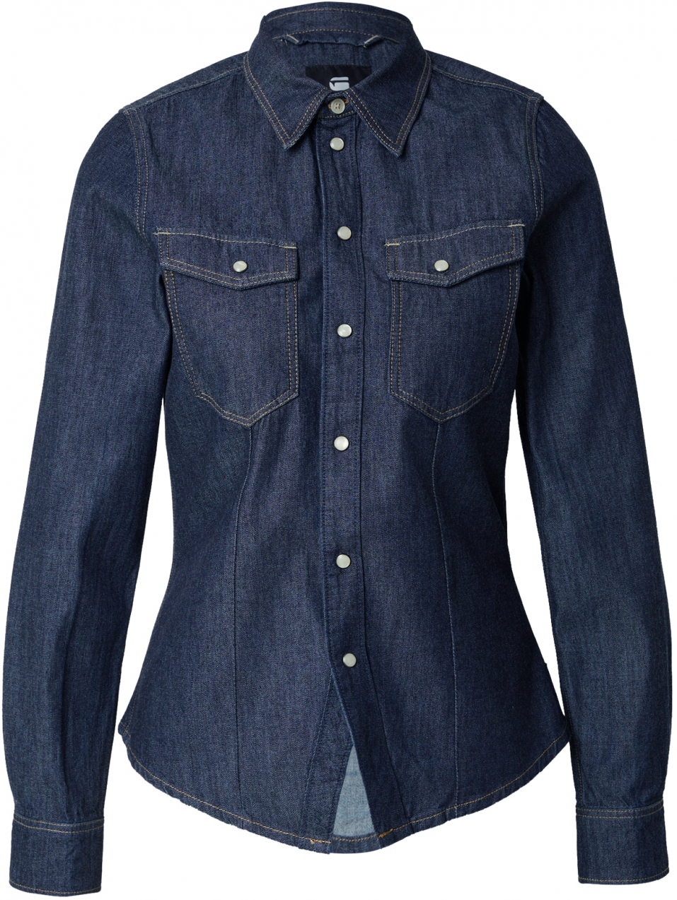 G-STAR Blúzka  tmavomodrá