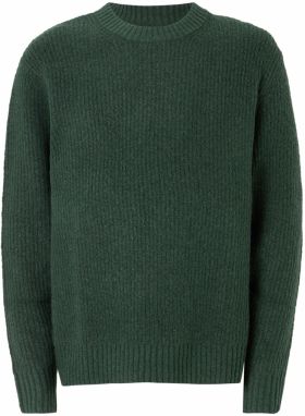 JACK & JONES Sveter 'JORYORK OLLIE'  tmavozelená