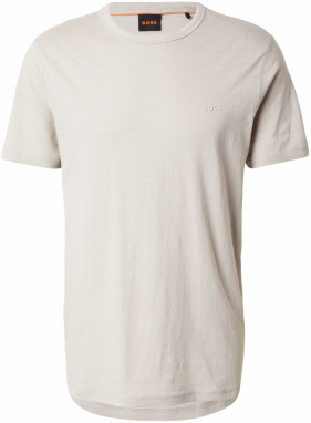 BOSS Tričko 'Tegood'  sivobéžová