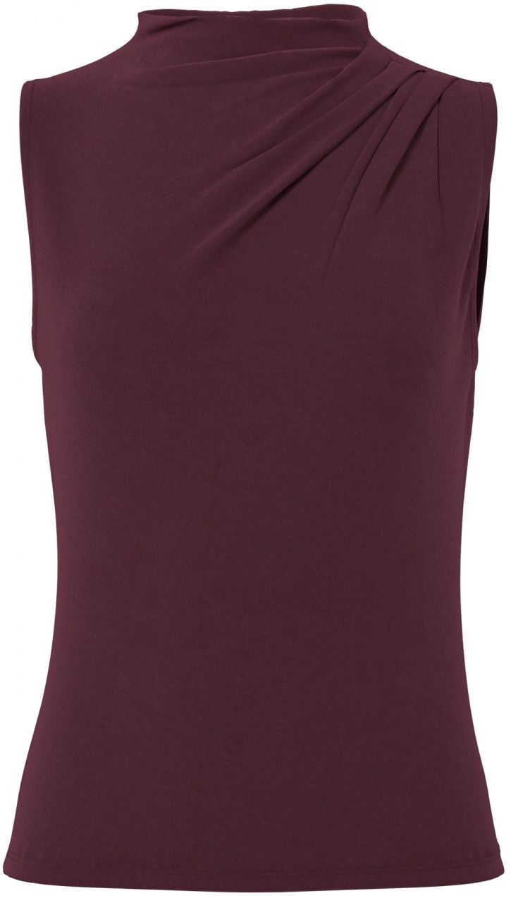 PIECES Blúzka 'PCMADISON'  vínovo červená