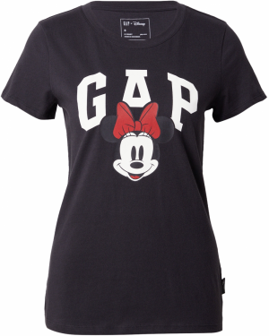 GAP Tričko  krvavo červená / čierna / biela