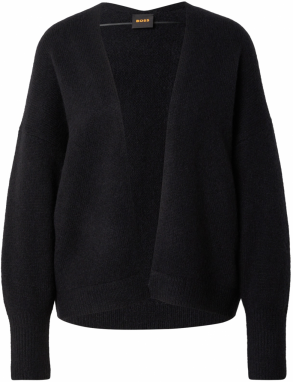 BOSS Kardigán 'Falescanas'  čierna