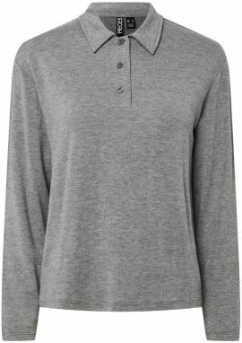 PIECES Tričko 'PCRitt'  sivá melírovaná