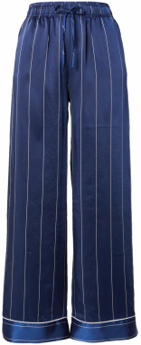 ETAM Pyžamové nohavice 'Dayana'  námornícka modrá / biela