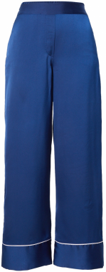 ETAM Pyžamové nohavice 'Damaris''  námornícka modrá / biela