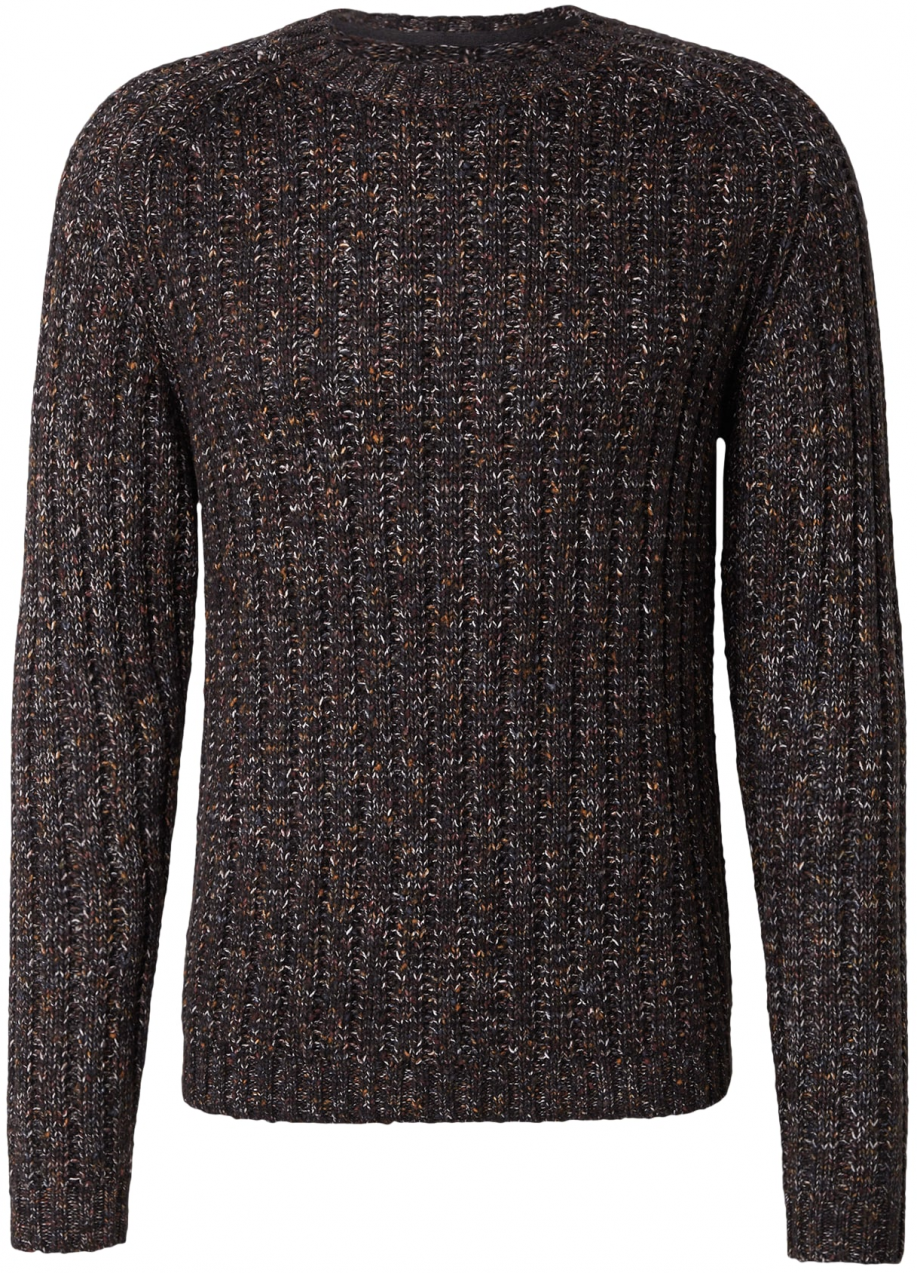 s.Oliver Sveter  tmavožltá / tmavozelená / čierna / šedobiela