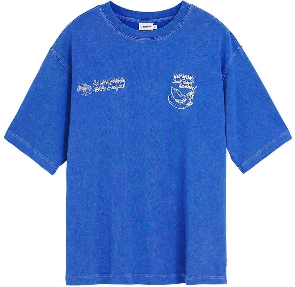 Desigual Tričko  modrá