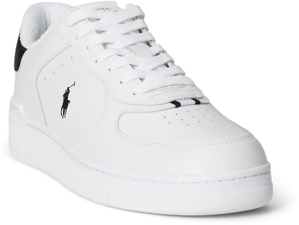 Polo Ralph Lauren Nízke tenisky  čierna / biela