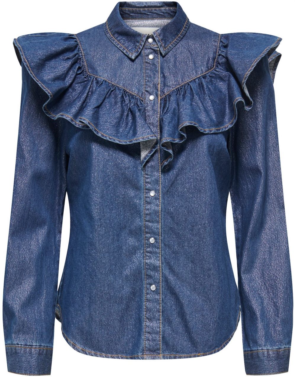 ONLY Blúzka 'ONLINDIGO'  modrá denim