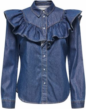 ONLY Blúzka 'ONLINDIGO'  modrá denim