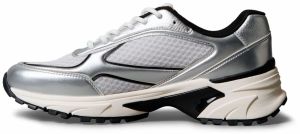 Calvin Klein Nízke tenisky  strieborná / biela