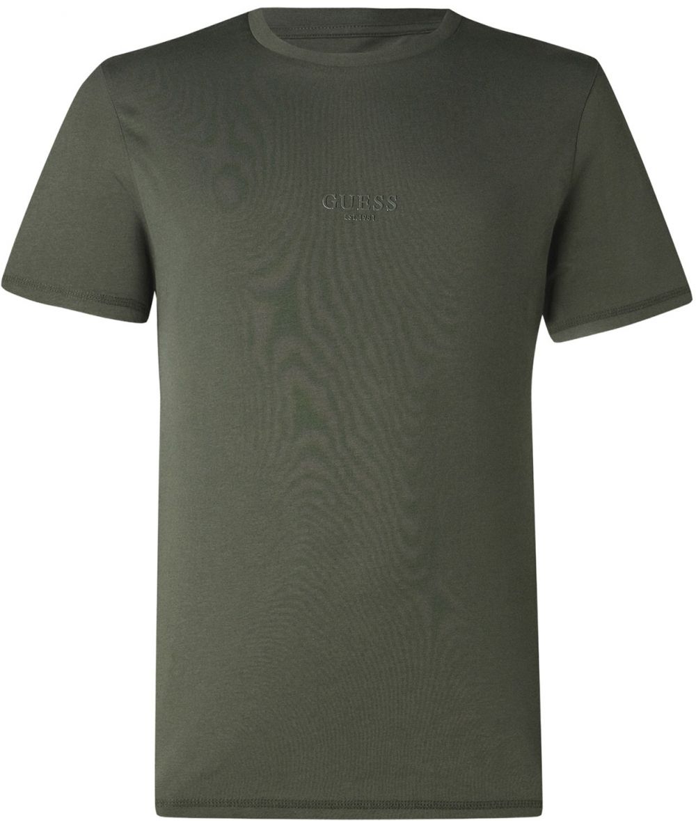GUESS Tričko 'AIDY'  olivová
