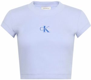 Calvin Klein Jeans Tričko  pastelovo fialová
