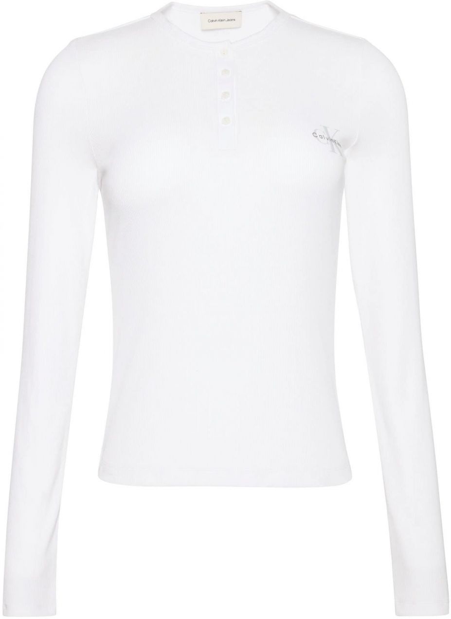 Calvin Klein Jeans Tričko  prírodná biela