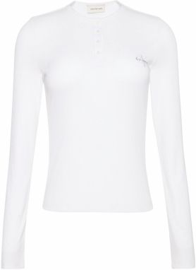 Calvin Klein Jeans Tričko  prírodná biela