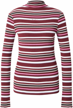 OH APRIL Tričko 'Milou'  svetlomodrá / ružová / tmavočervená / čierna