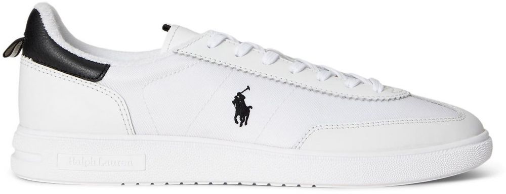 Polo Ralph Lauren Nízke tenisky  čierna / biela