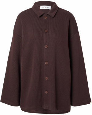 OH APRIL Blúzka 'Fleur'  tmavohnedá