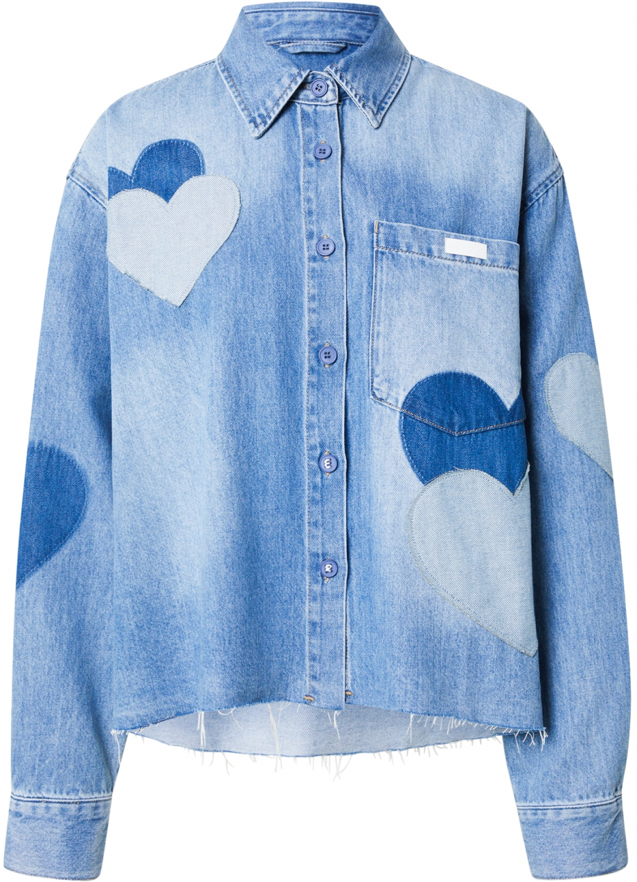 Elias Rumelis Prechodná bunda 'Beba'  modrá denim / tmavomodrá