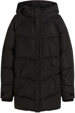 Bershka Zimná bunda  čierna