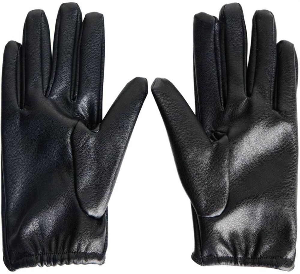 Bershka Prstové rukavice  čierna