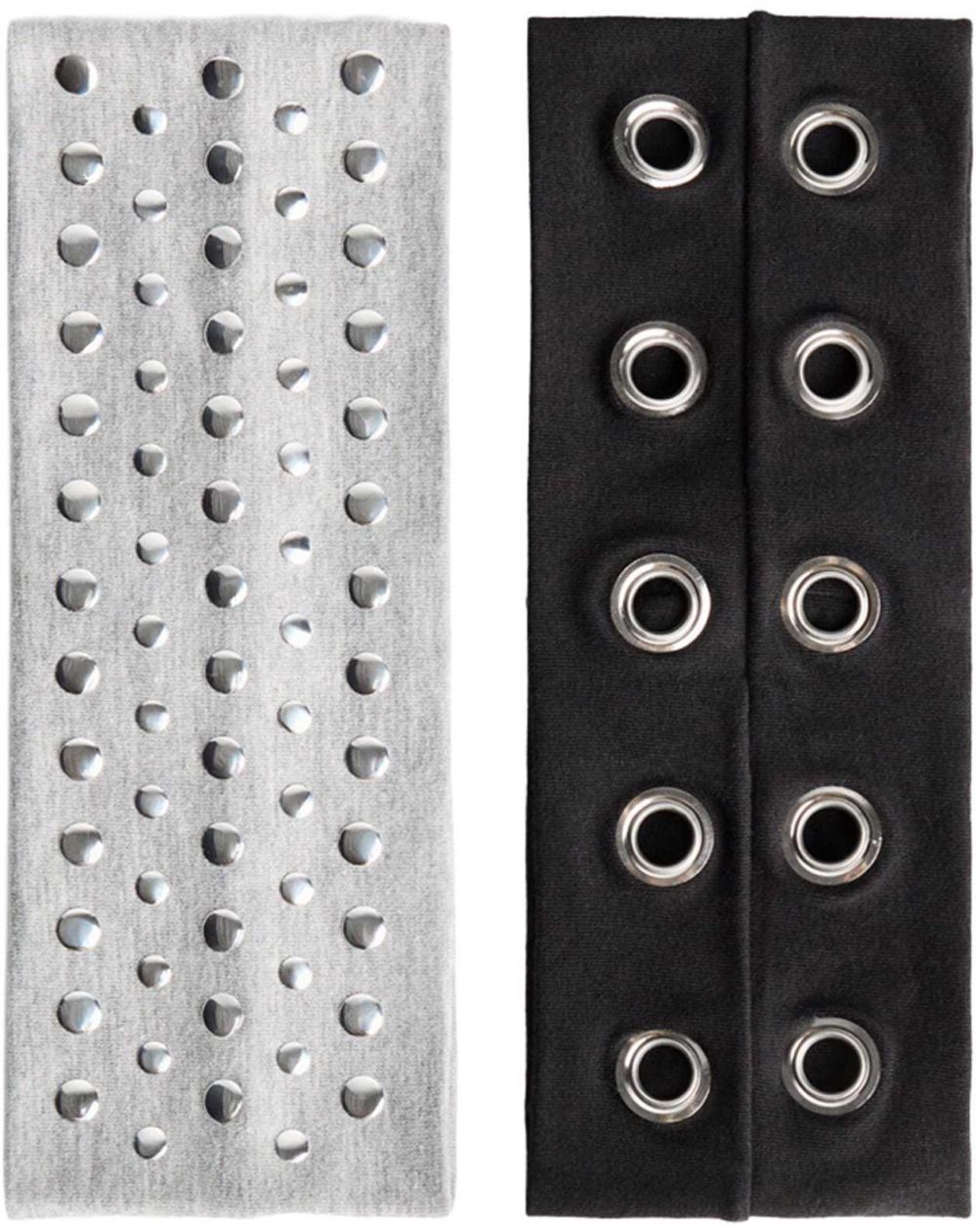 Bershka Čelenka  sivá / čierna