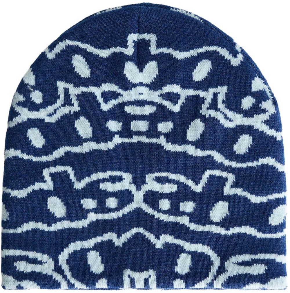 Bershka Čiapky  námornícka modrá / svetlomodrá